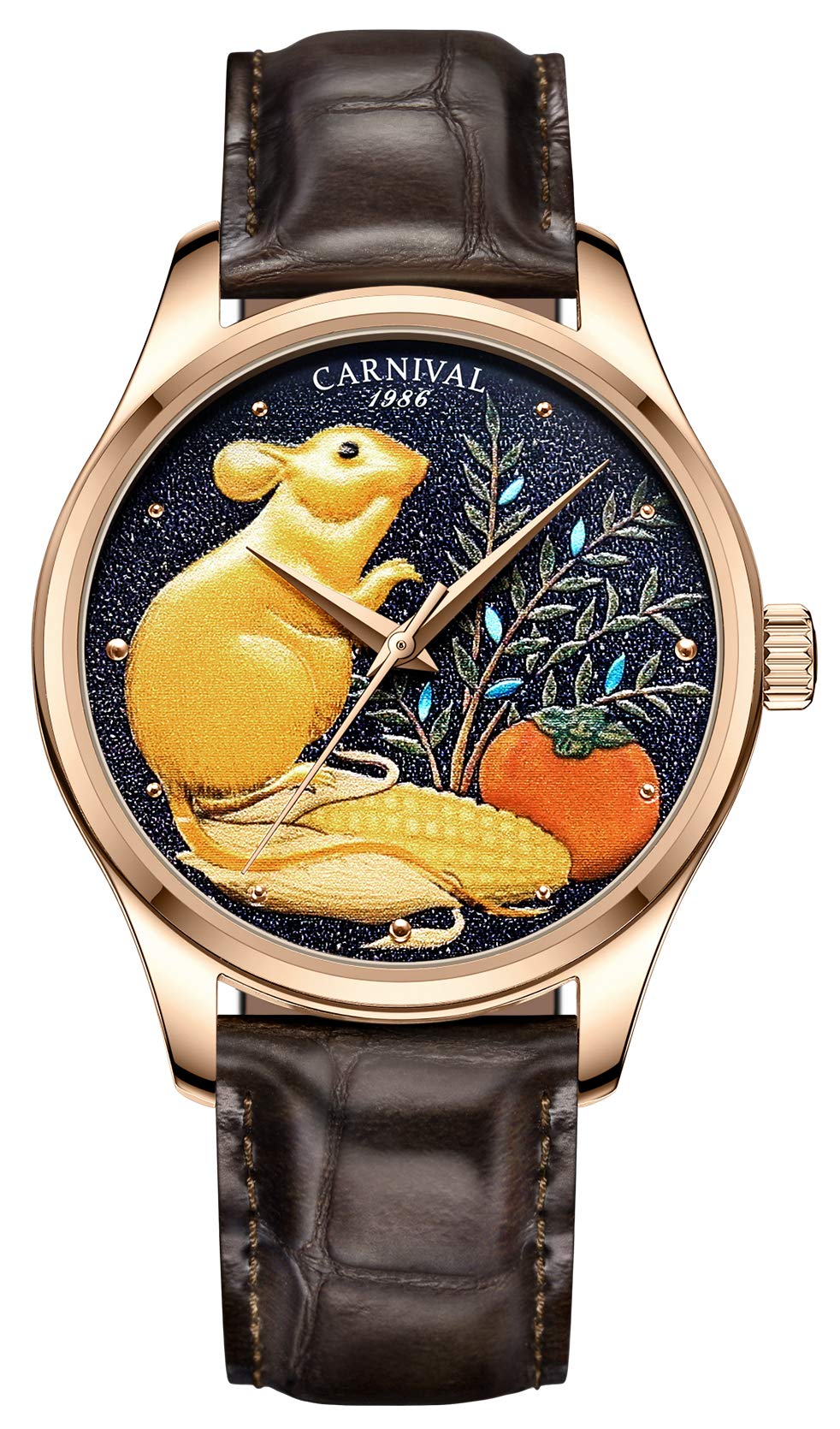 Japanese Automatic Men's Watch Zodiac Animal Mechanical Carnival Watches