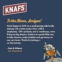 Vista 6 de Knafs - Leather Strop and Strop Compound for Pocket Knife Sharpening