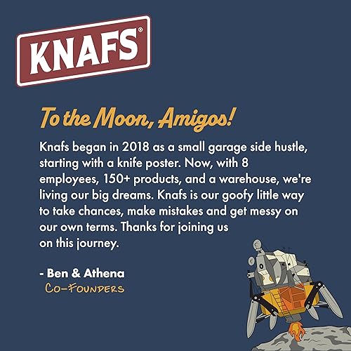 Miniatura 6 de Knafs - Compuesto de cuero Strop y Strop para afilar cuchillos de bolsillo