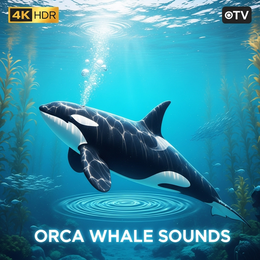 Orca Whale Sounds 4K – Blackfish Hydrophone | Deep Sleep TV