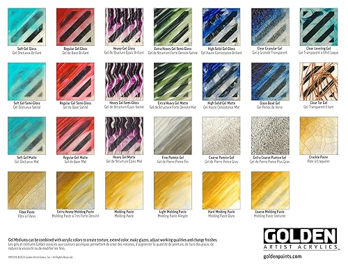 Miniatura 4 de Golden Artist Colors - Brillo de gel regular - Tarro de 32 onzas