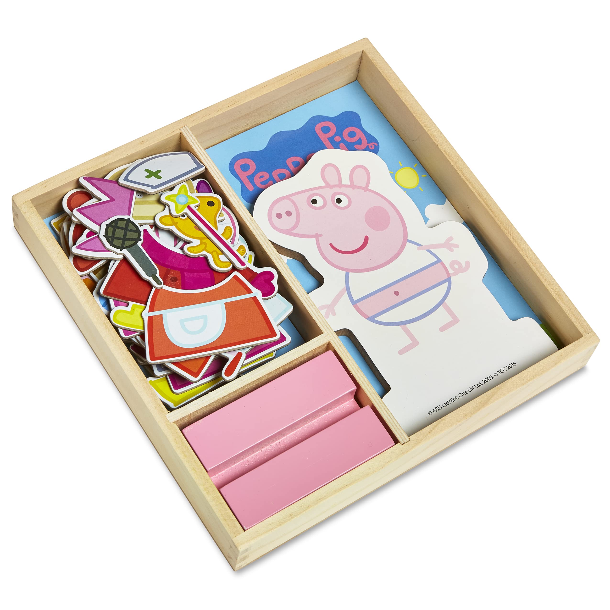Peppa Pig Wood Dress Up Puzzle (26 Pieces) Buy Online in Kuwait at Desertcart 36234850.