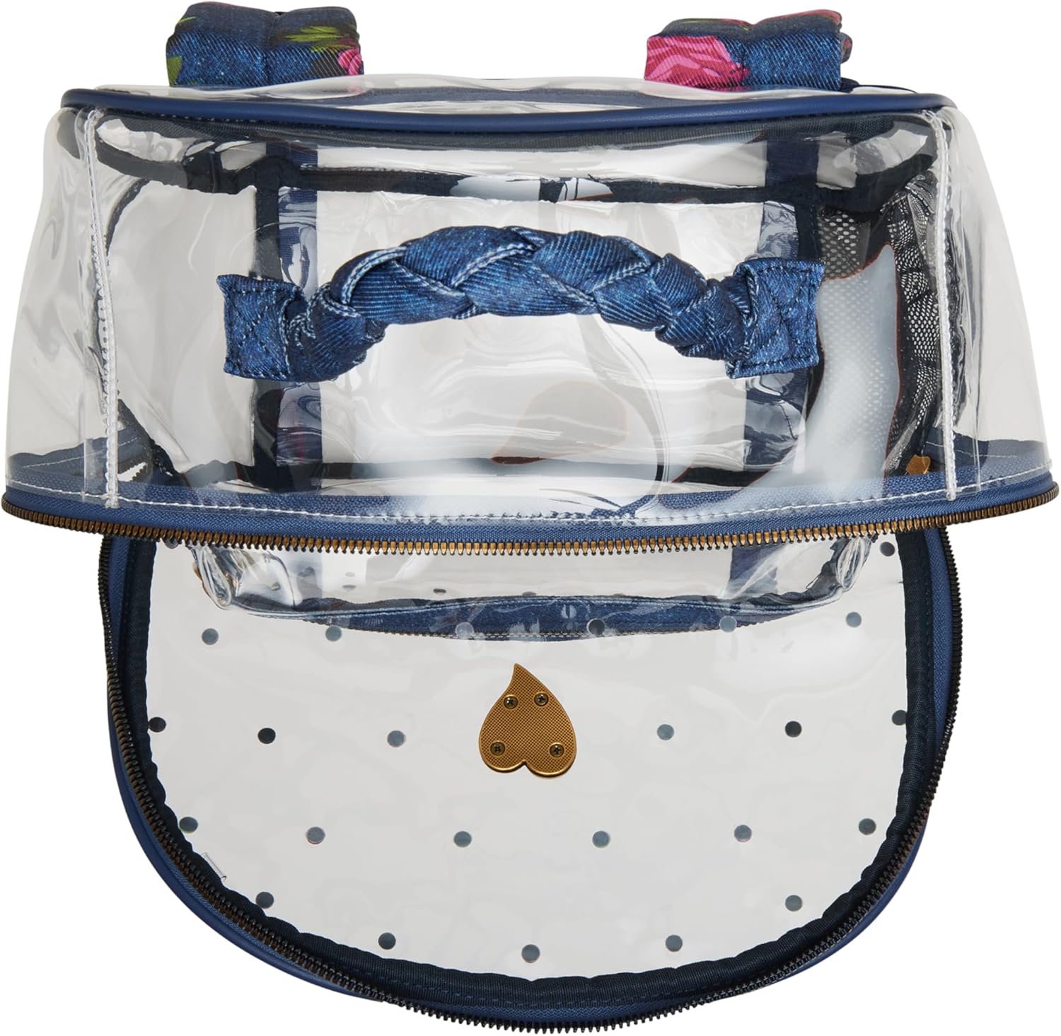 Betsey Johnson Large Clear Backpack