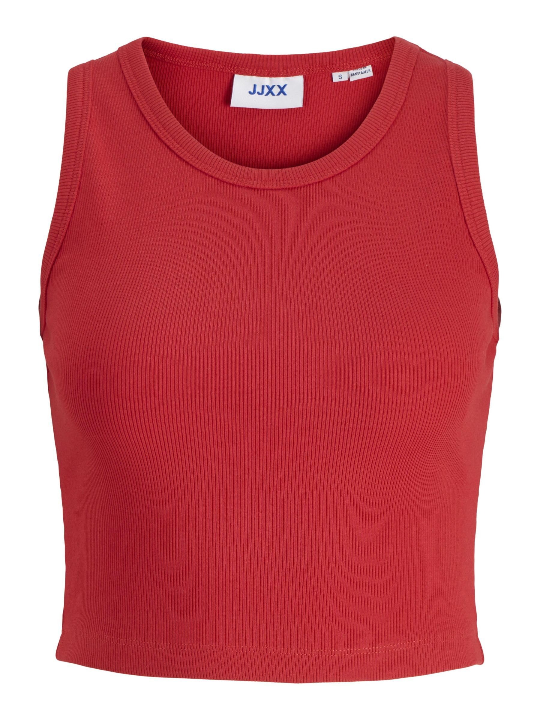 JJXX Damen Jxfallon STR Sl Rib Top JRS Noos Top