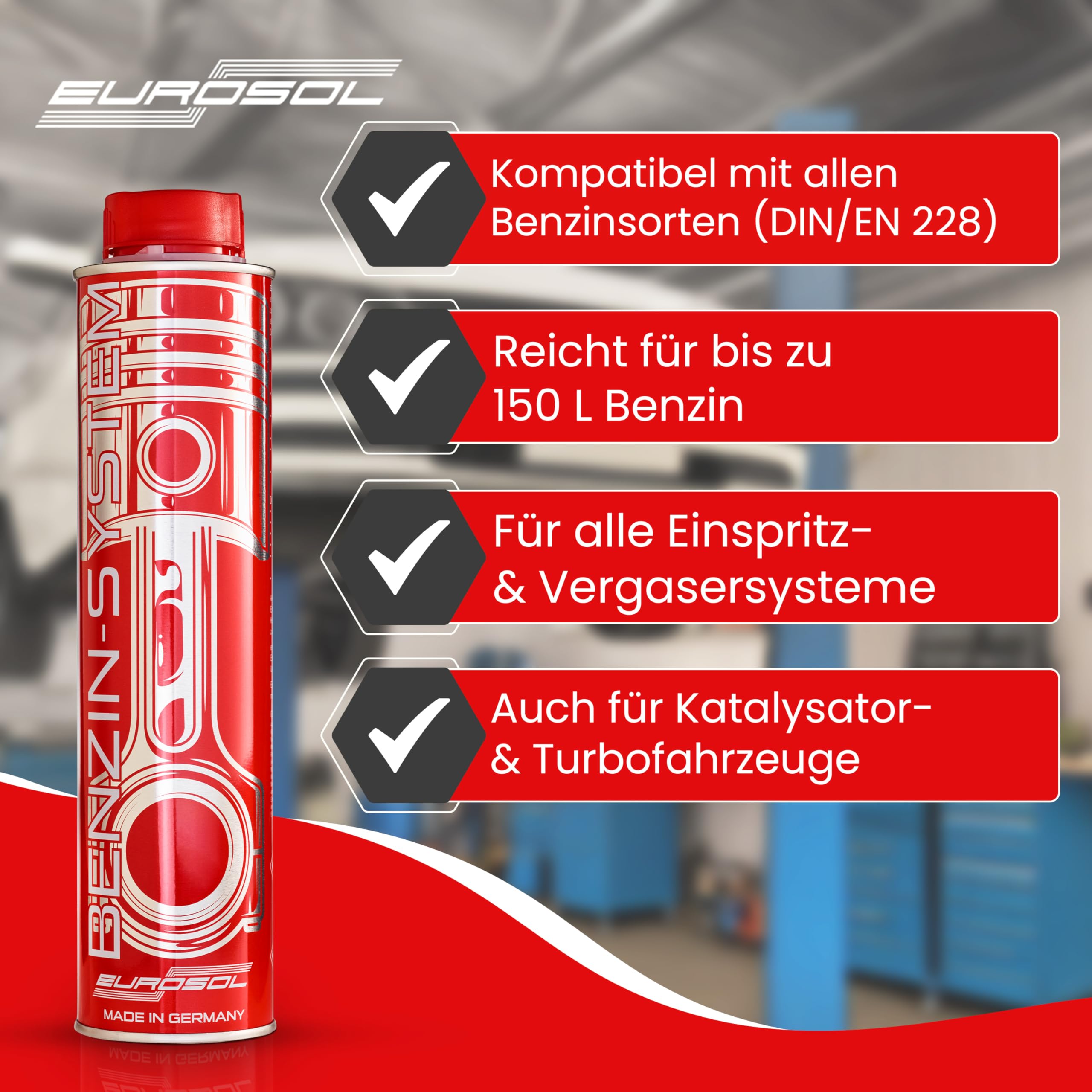 Benzin Additiv 3x400 ml|Motorreiniger Benzin|Benzin Systemreiniger