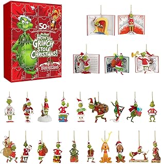 Christmas Advent Calendar 2023, Christmas Countdown Calendar for Kids Adult, 24 Days of Christmas Advent Calendar, 24PC Cute Cartoon Elf Figures Doll Xmas Vacation Stocking Stuffer Gifts Idea
