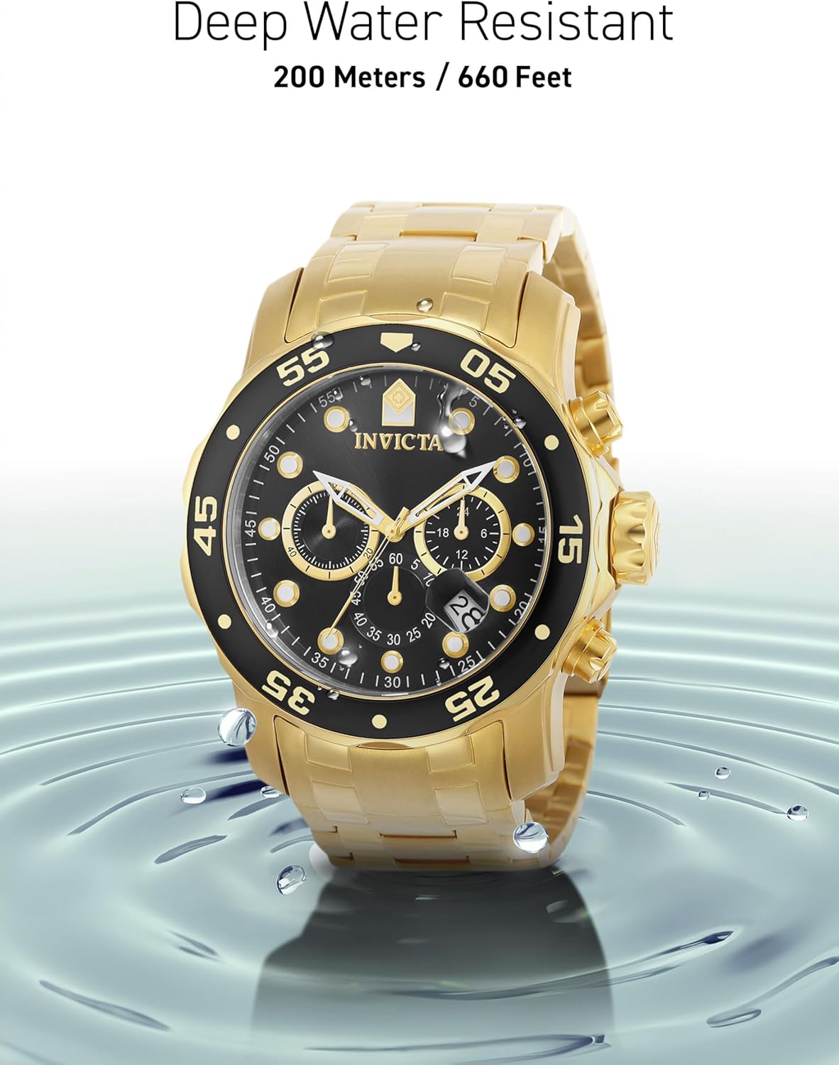 Invicta Men's Pro Diver Collection Chronograph Watch - Image 6