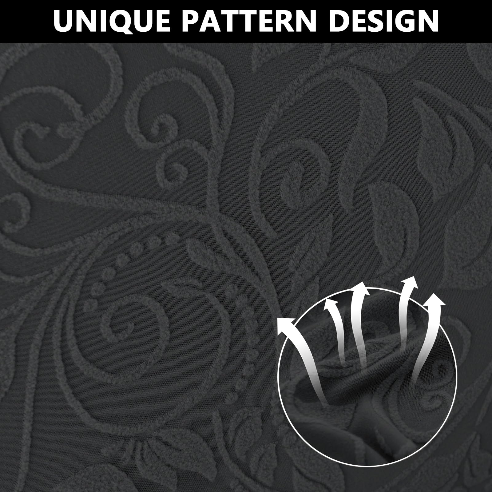 LiveGo Dining Chair Slipcover with Storage Bag - Image 4
