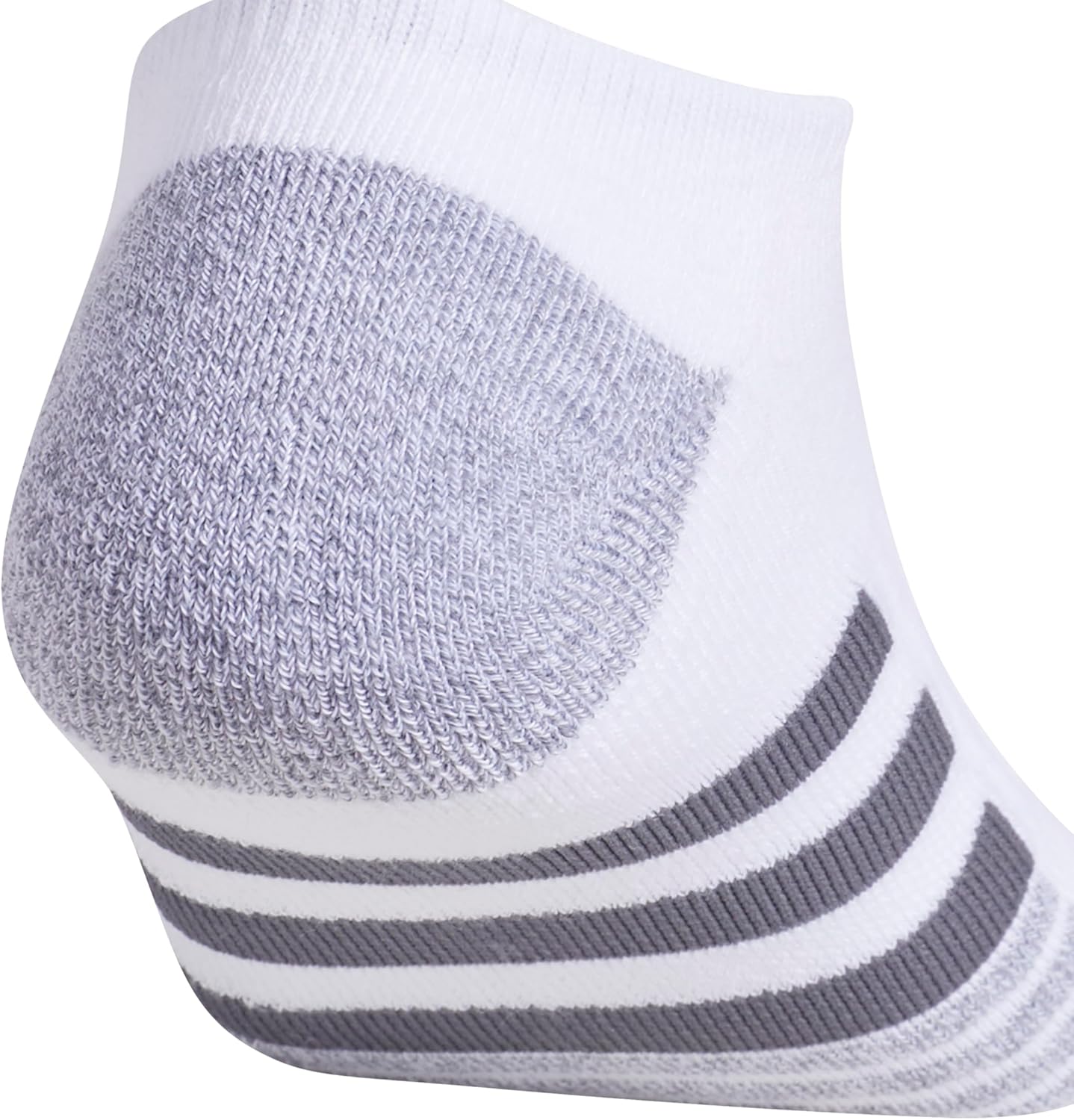 adidas Mens Cushioned No Show Socks Low Profile With Arch Compression (3-pair) - Image 6