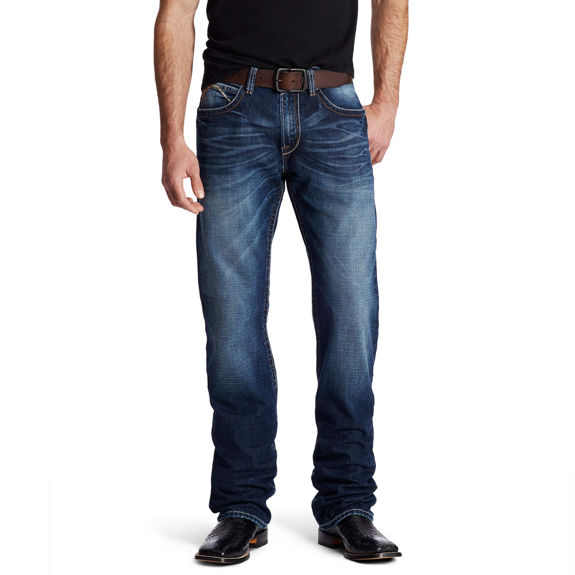 ARIAT Men's M4 Low Rise Austin Boot Cut Jean Riverton Size 35W X 30L