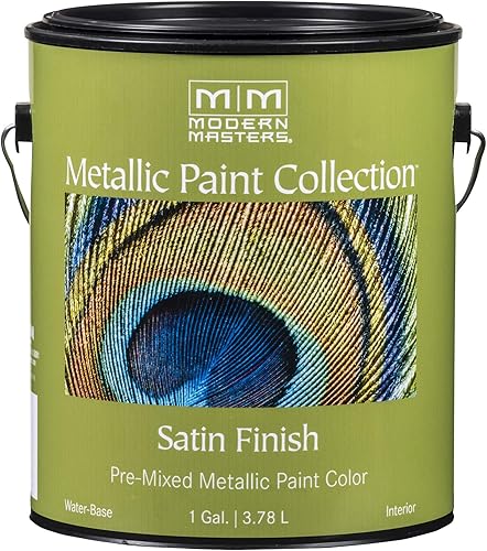 Modern Masters ME434GAL - Pintura metálica satinada, galón, verde místico
