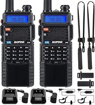 BAOFENG 5RX 对讲机 长距离 通信设备
