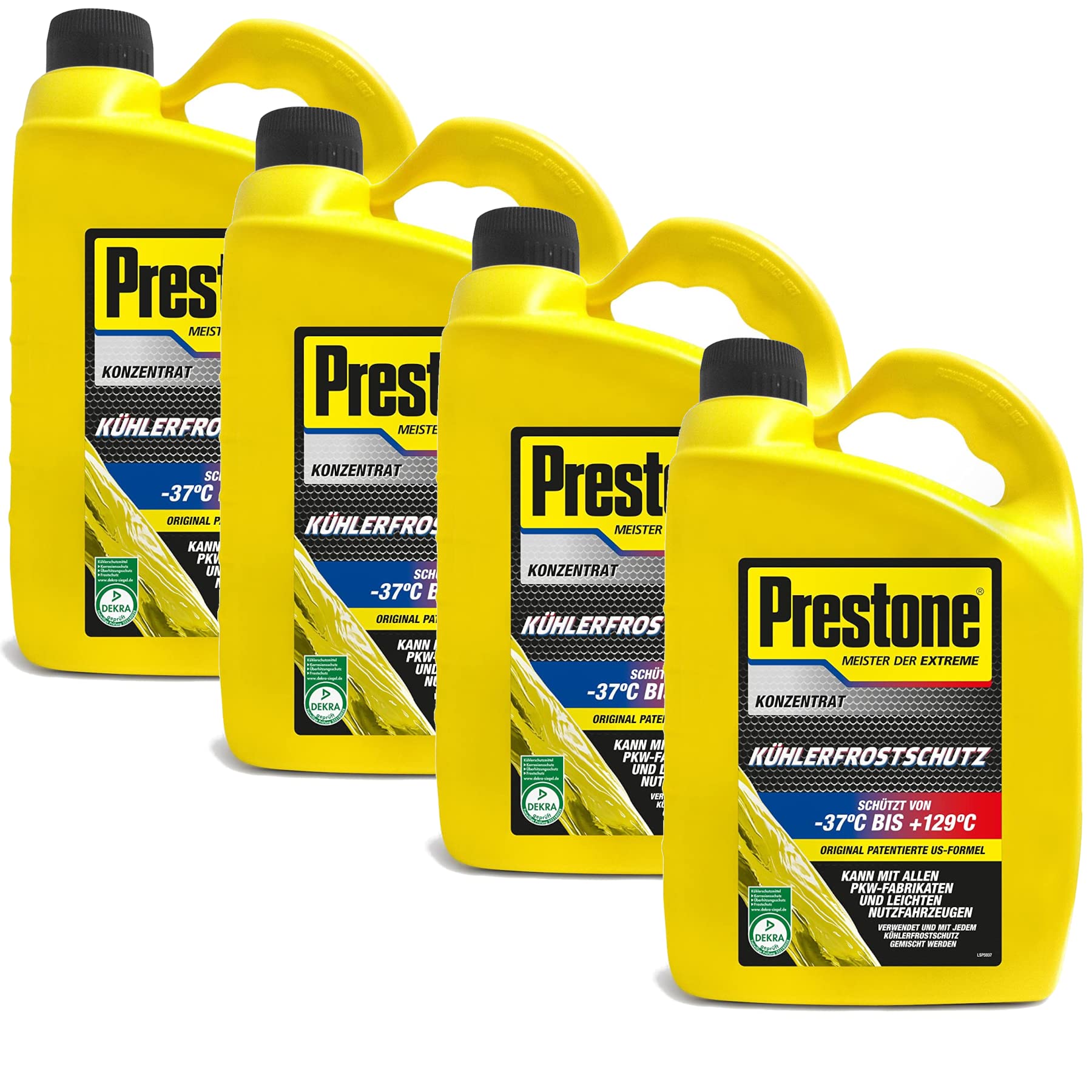 PRESTONE Kühlerfrostschutz Konzentrat Set- 4X 4 Liter