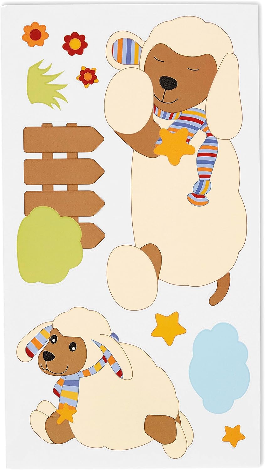 Sterntaler Wall Stickers (Stanley The Sheep)