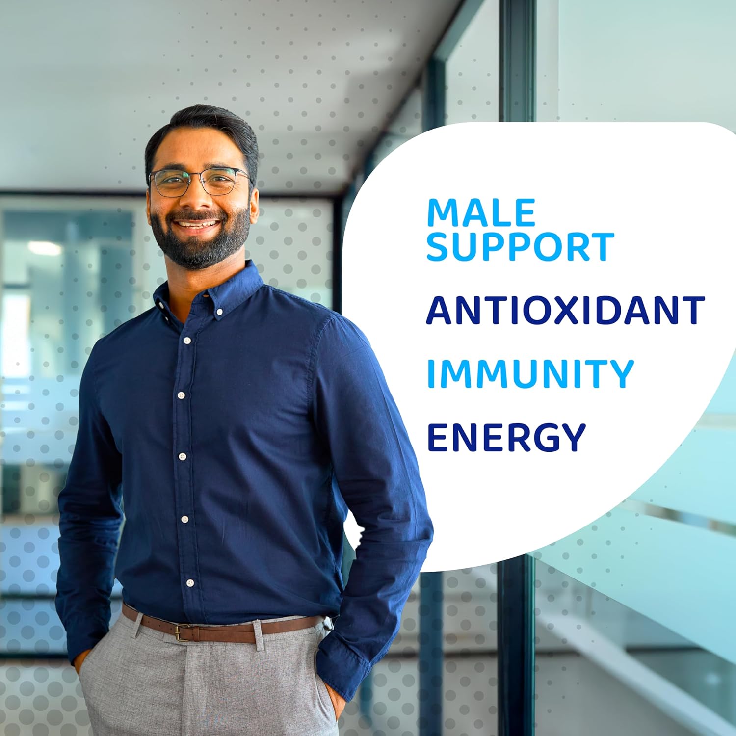 35-in-1 Men's Multivitamins for Immune Support, Stamina & Energy Boost | Men's Health Supplement with Vitamins & Antioxidants | VIT C, B-Complex, Zinc, Spirulina & More | 120 Count - Image 5