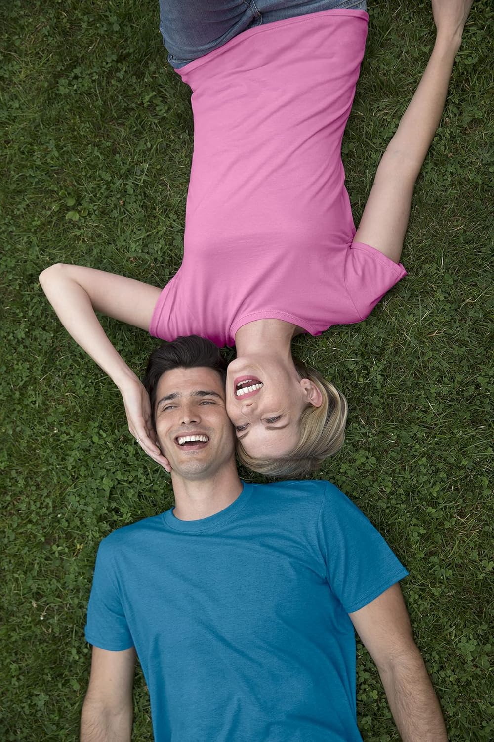 Multipack 64000 Men's Bulk Bundle Crewneck T-Shirts 3, 6, 10 Pack - Make Your Own Color Set