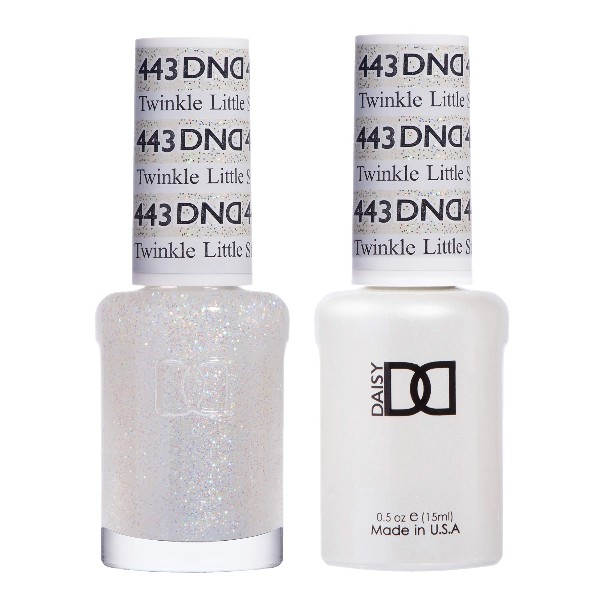 DND Gel Polish Set Multi Glitter Collection UV LED GelPolish and Air Dry Nail Lacquer Matching Chip-Free Polish