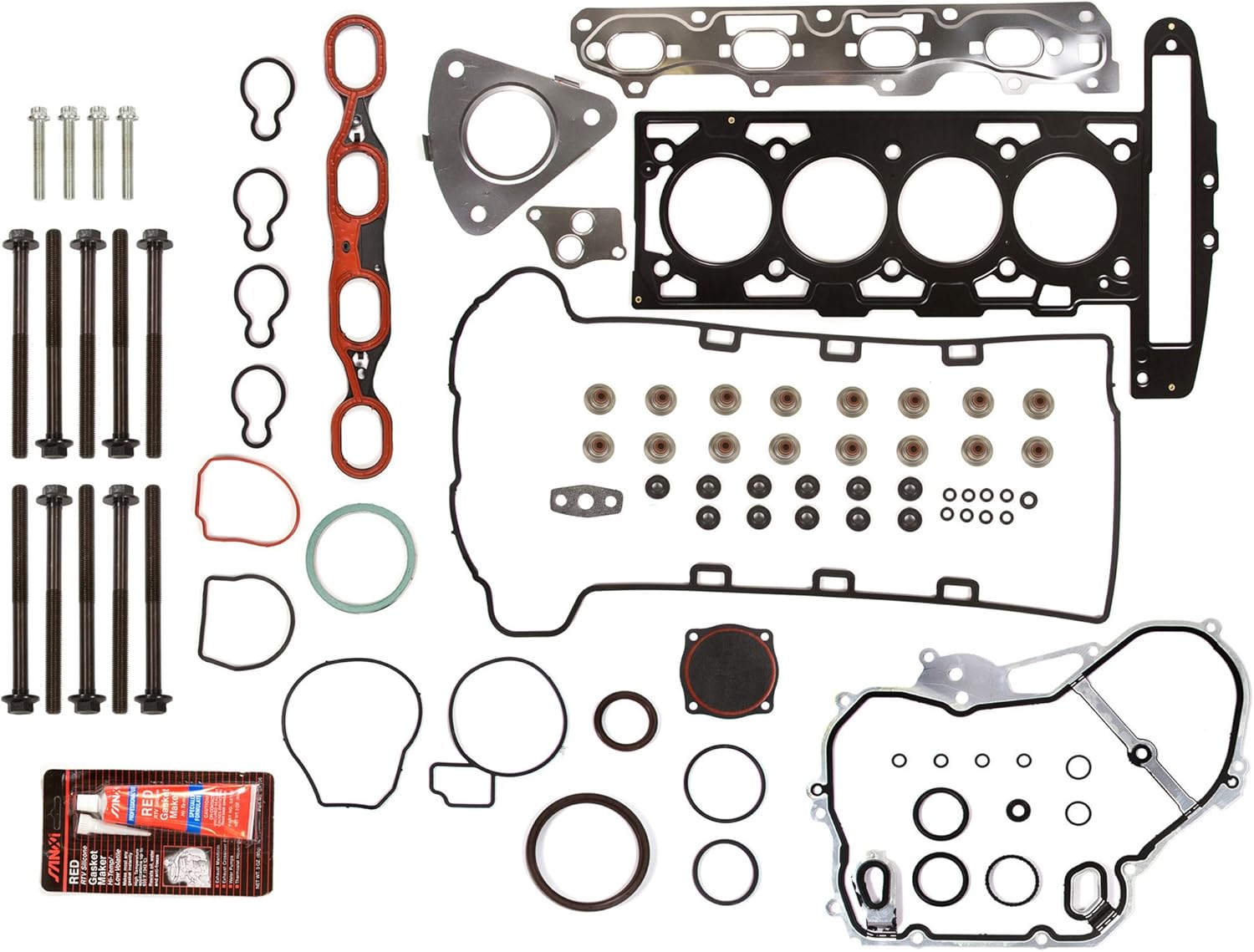 Evergreen FSHB8-10122 Full Gasket Set Head Bolt