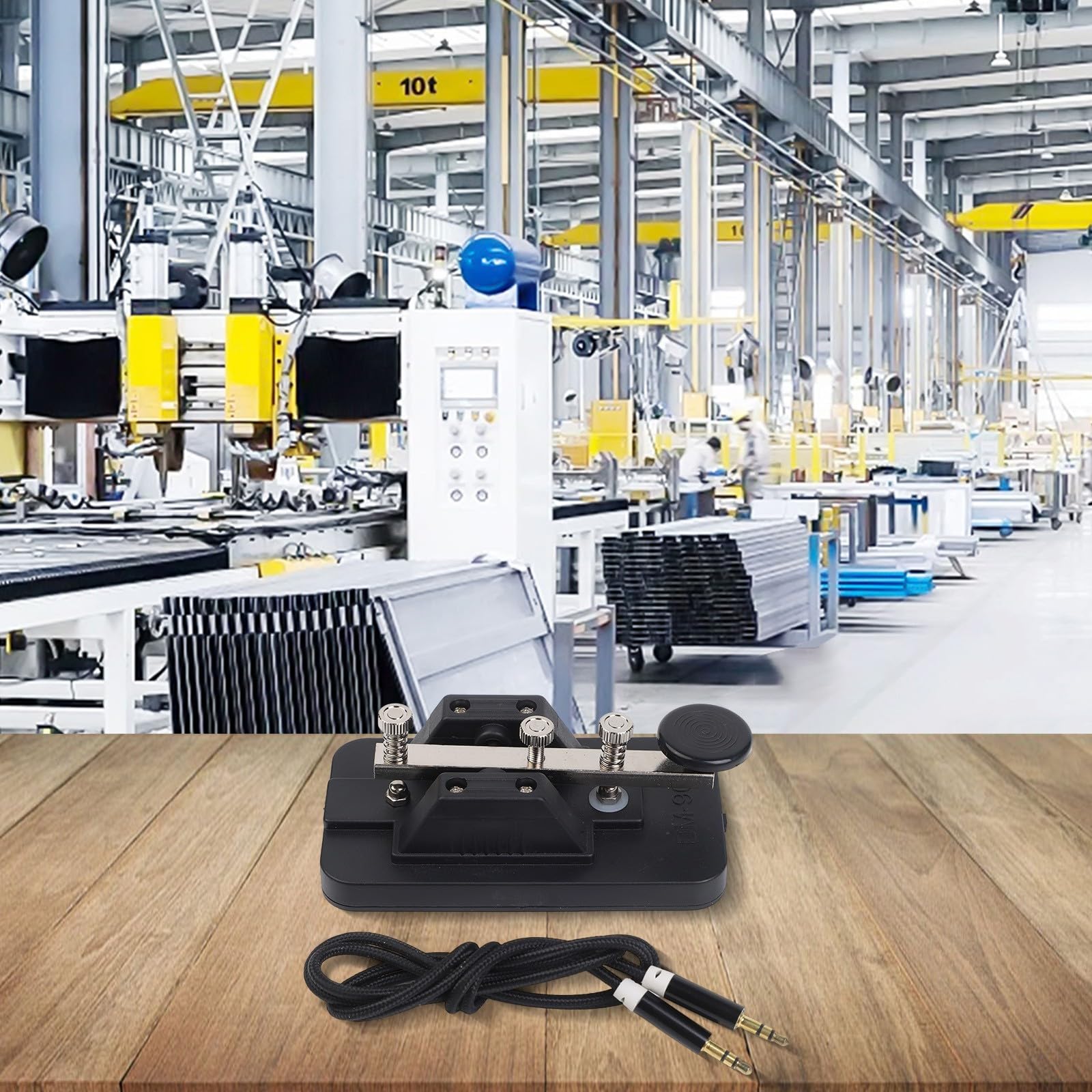 DM901 per l'oscillatore dell'istruttore di codice morse con tasto di tono e doppia uscita per l'apprendimento radio CW e la pratica di hobby