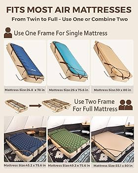 KingCamp キャンプ エアベッドフレーム シングル200×70×25c KingCamp キャンプキャンプエアベッドフレーム