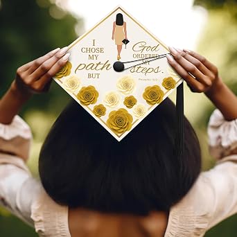 ADVANSYNC EarnedSwag I Chose My Path Graduation Cap Topper