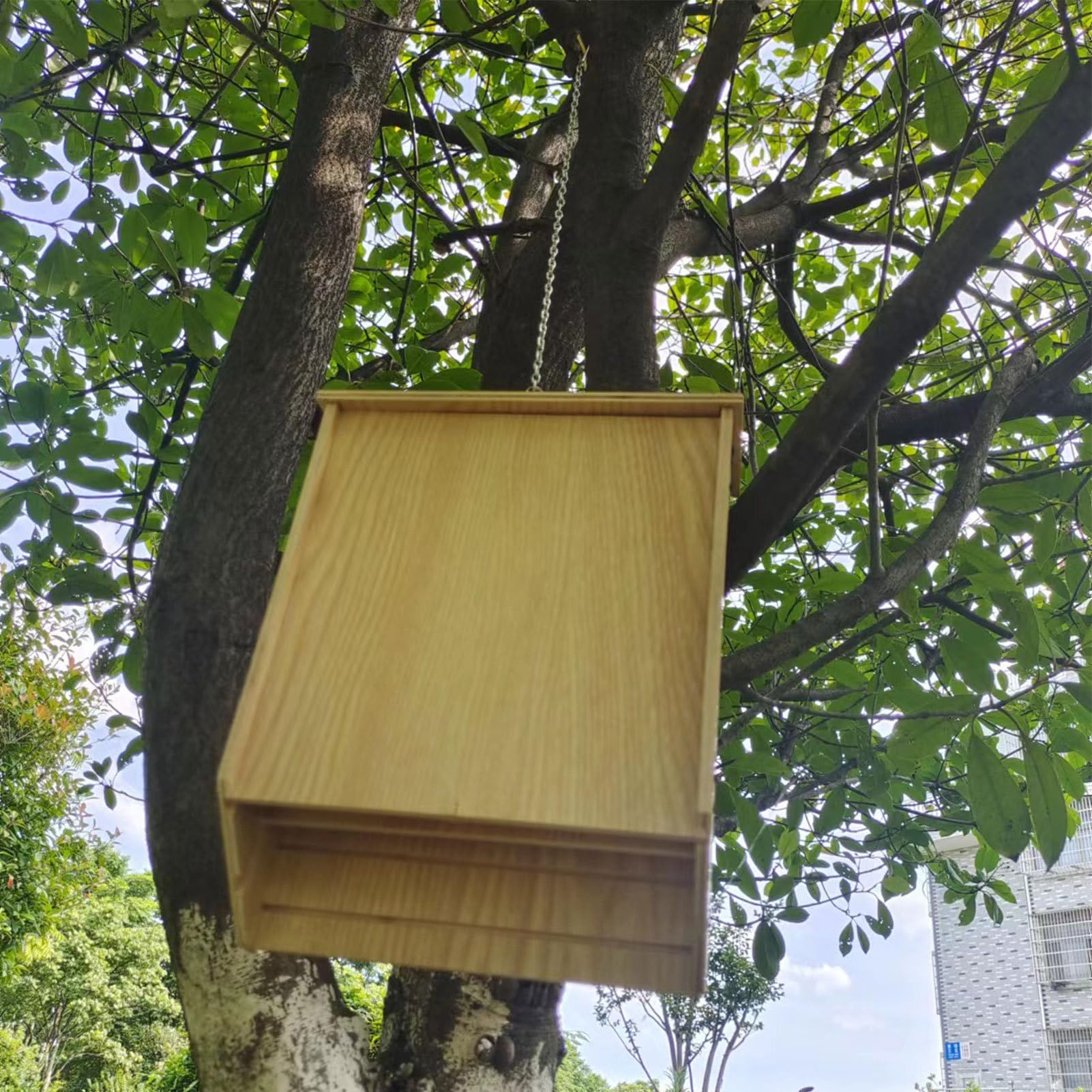 Bat House – Casette per pipistrelli da esterno | Casetta per pipistrelli per esterni | Grande scatola per pipistrelli pesante | Casetta per pipistrelli per giardino Regno Unito | Rifugio in legno