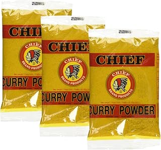 Chief Curry Powder - 3oz - 3 PACK by Chief Brand Products [Foods]