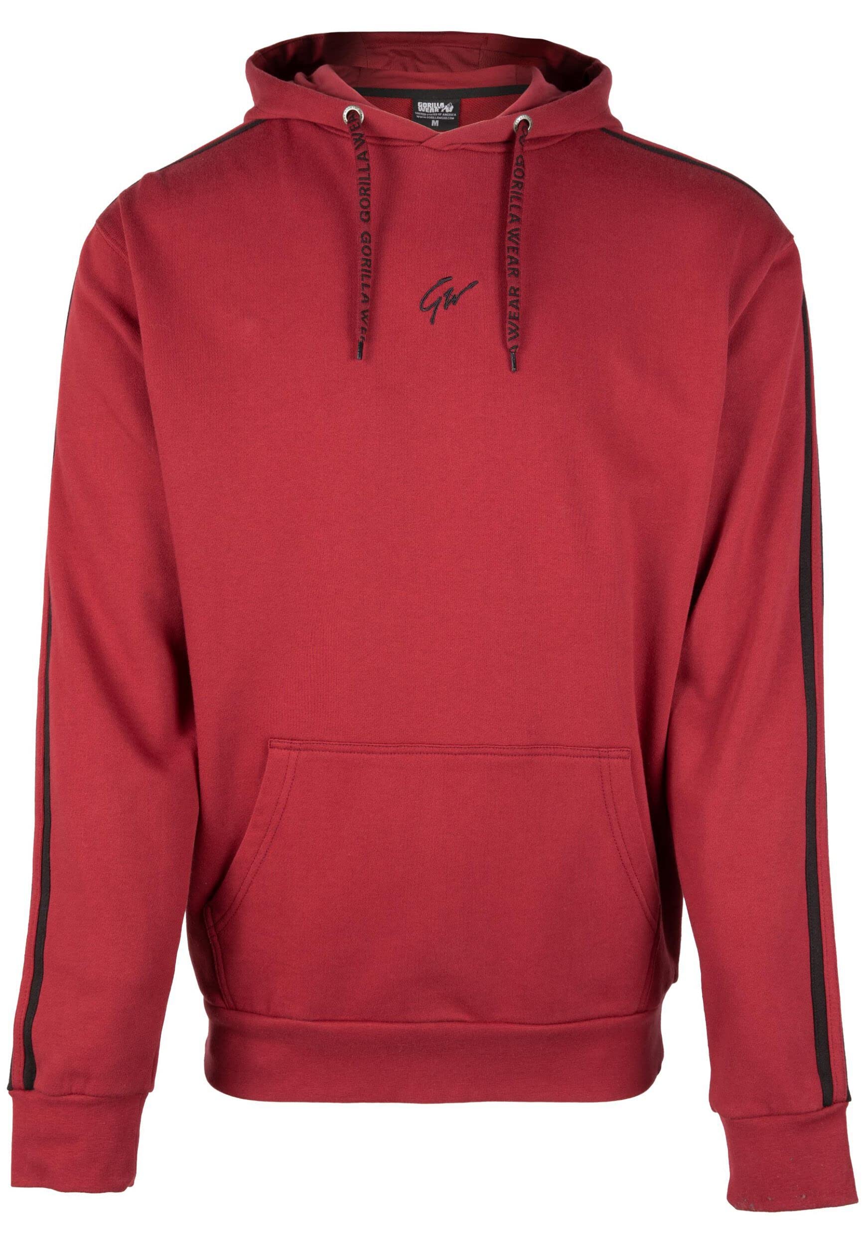 Banks Oversized Hoodie - Burgundy Red/Black - XXL