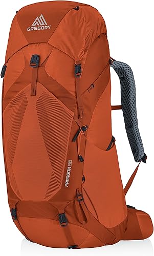 Gregory Mountain Products Paragon 58 - Mochila de mochilero, naranja ferroso, talla ML