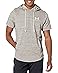 Under Armour Rival Terry Left Chest Short Sleeve Hoodie - Main View