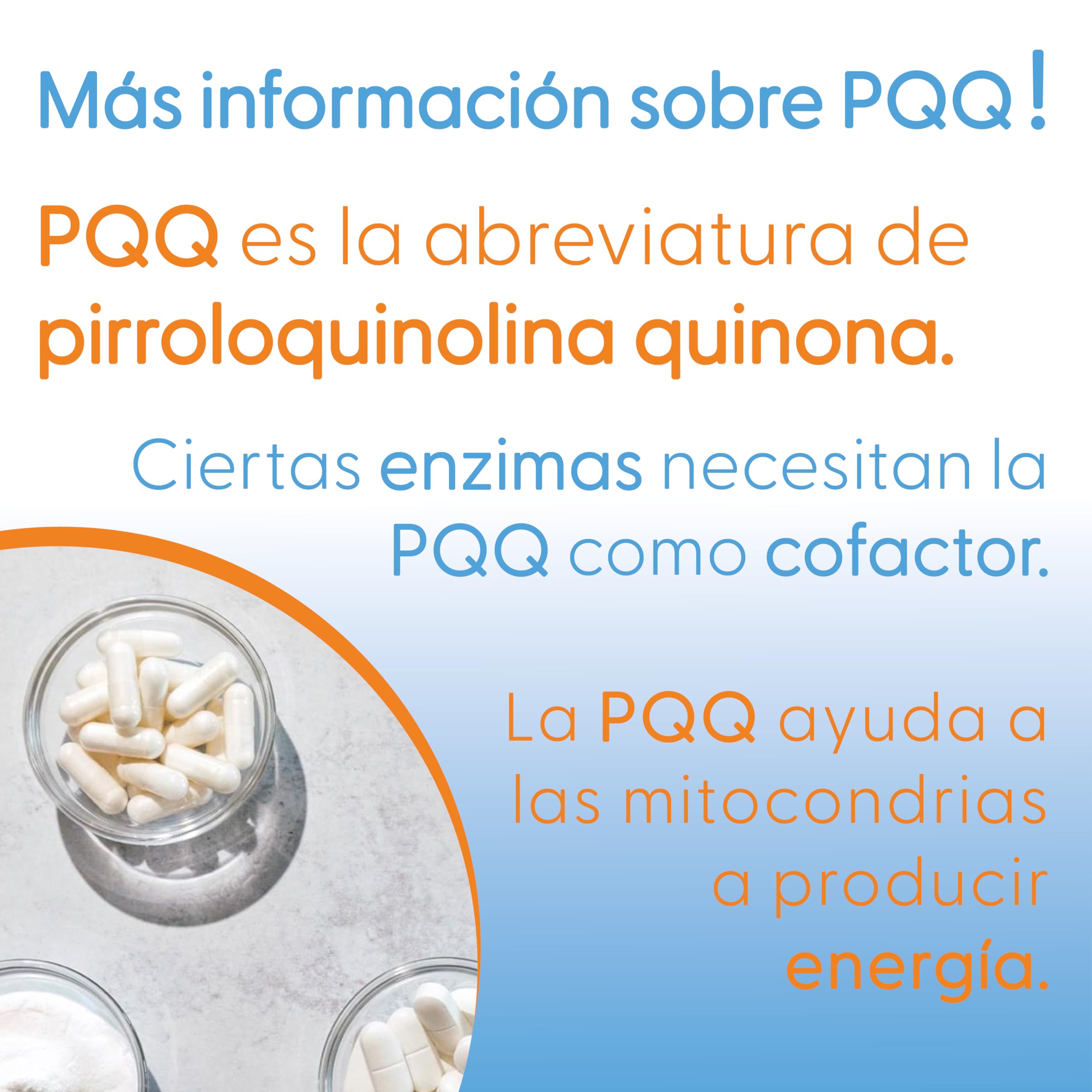 Doctor's Best, PQQ (Pyrroloquinoline Quinone), con BioPQQ, 20mg, 30 Cápsulas veganas, Altamente Dosificadas, Probadas en Laboratorio, Sin Soja, Sin Gluten, No GMO