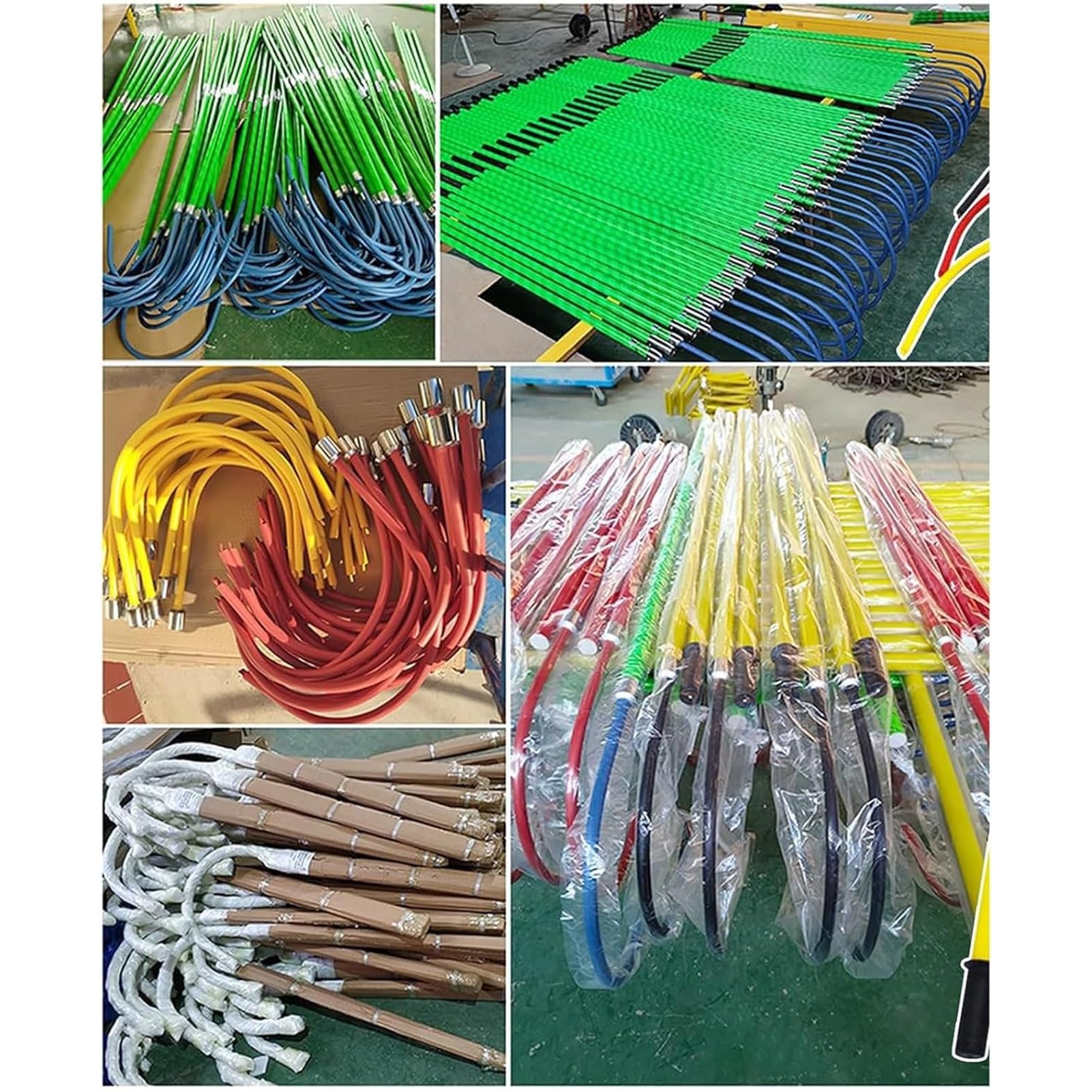 Ten hak ratowniczy, izolowany hak ratunkowy wysokiego napięcia, 1 metr lekki instrument bezpieczeństwa elektrycznego z antypoślizgowym uchwytem do elektrowni,