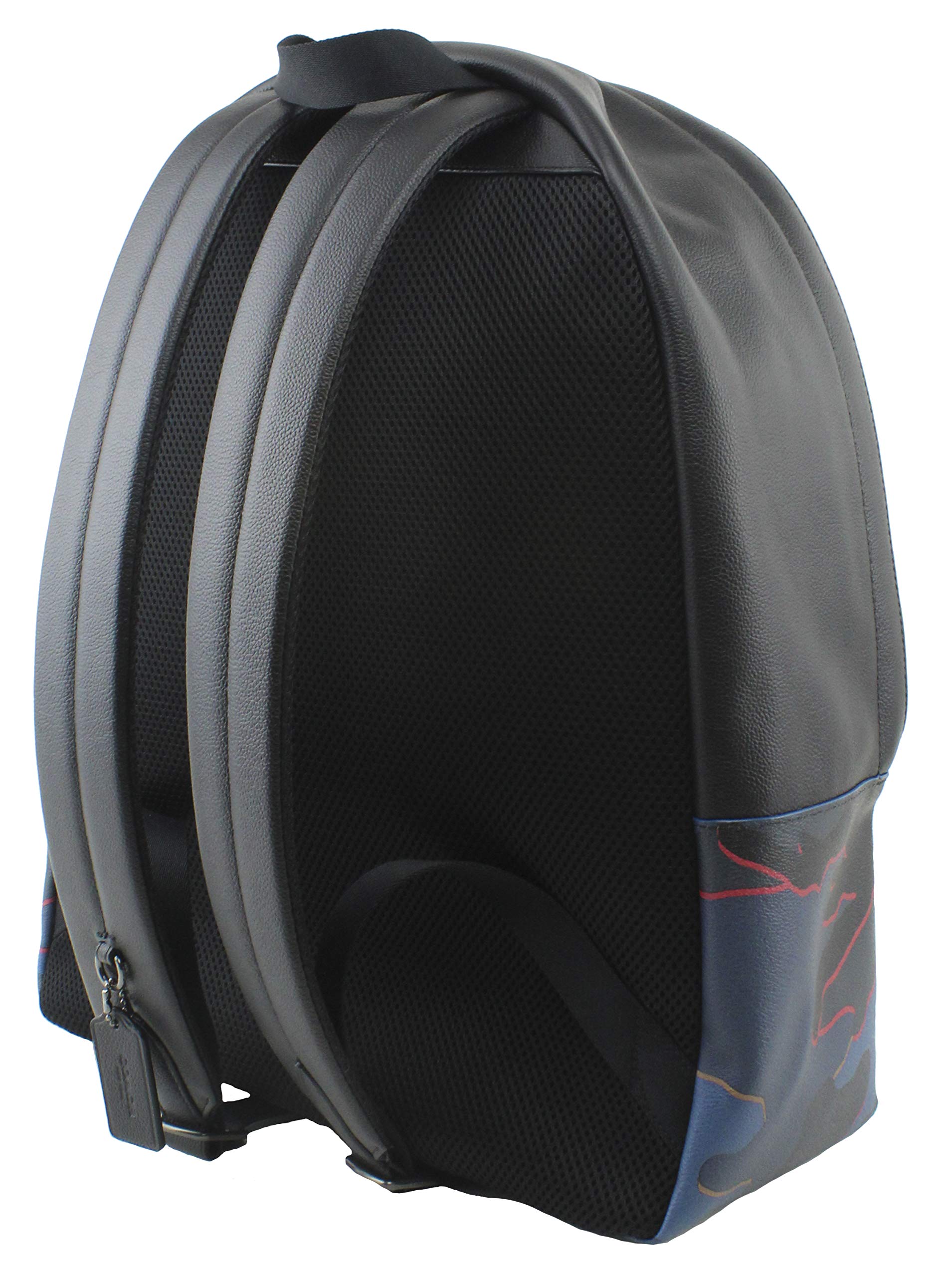 coach charles backpack f31557 qbblm Coach Charles Backpack With Camo Print F31557 Blue Multi