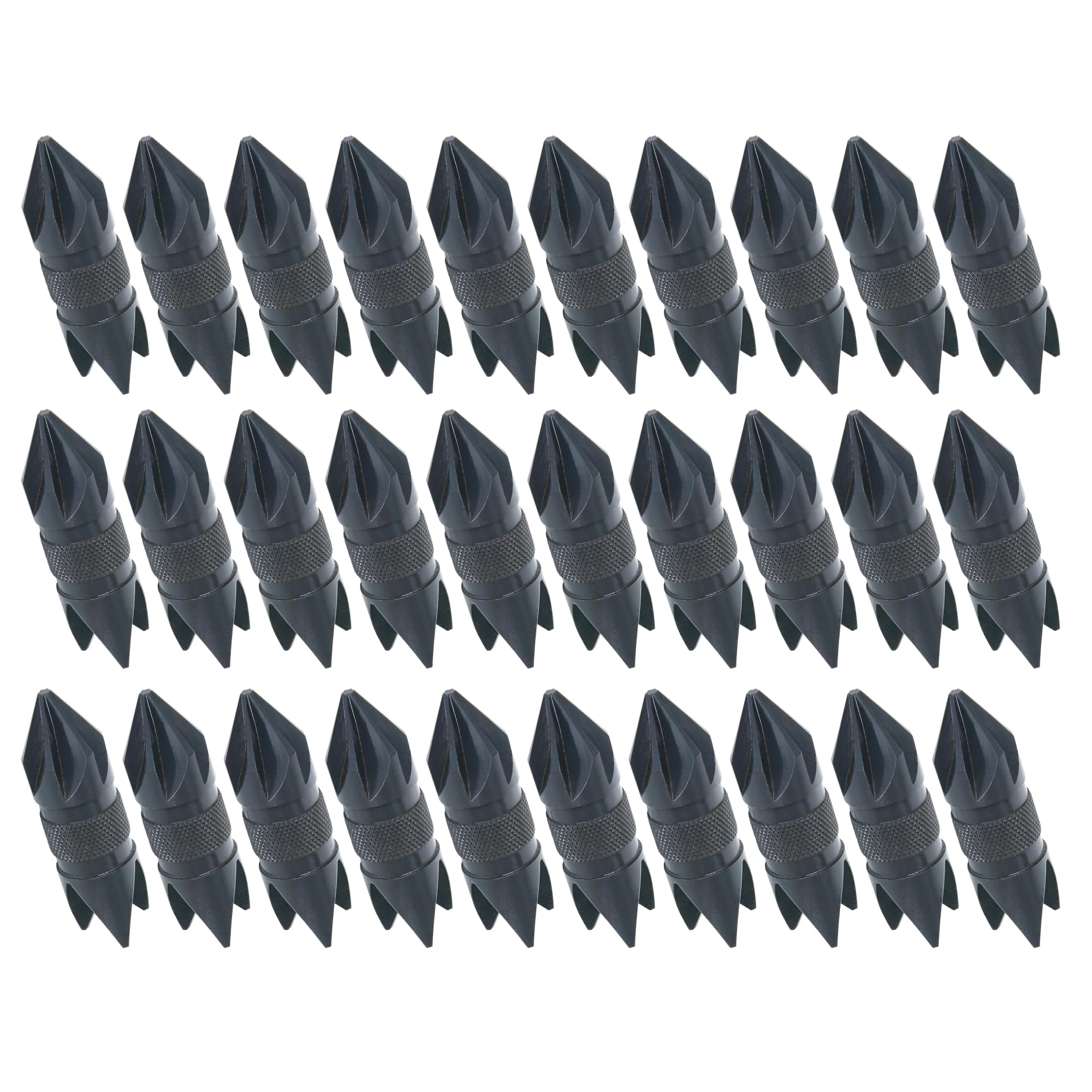 McJ Tools Reloading Chamfer Deburr Hand Tool 0.17-0.6cal, 30pack