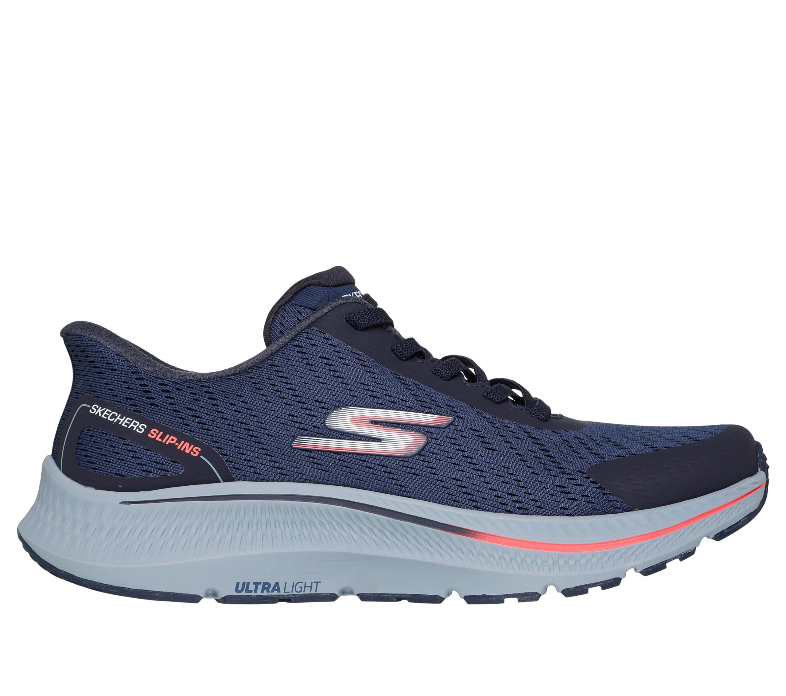 Skechers Men's Go Run Consistent 2.0 Worldview Sneaker, Navy, 41 EU