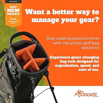 Froger ゴルフキャディーバッグ Amazon.com : Frogger Function Hybrid Golf Bag for Men and