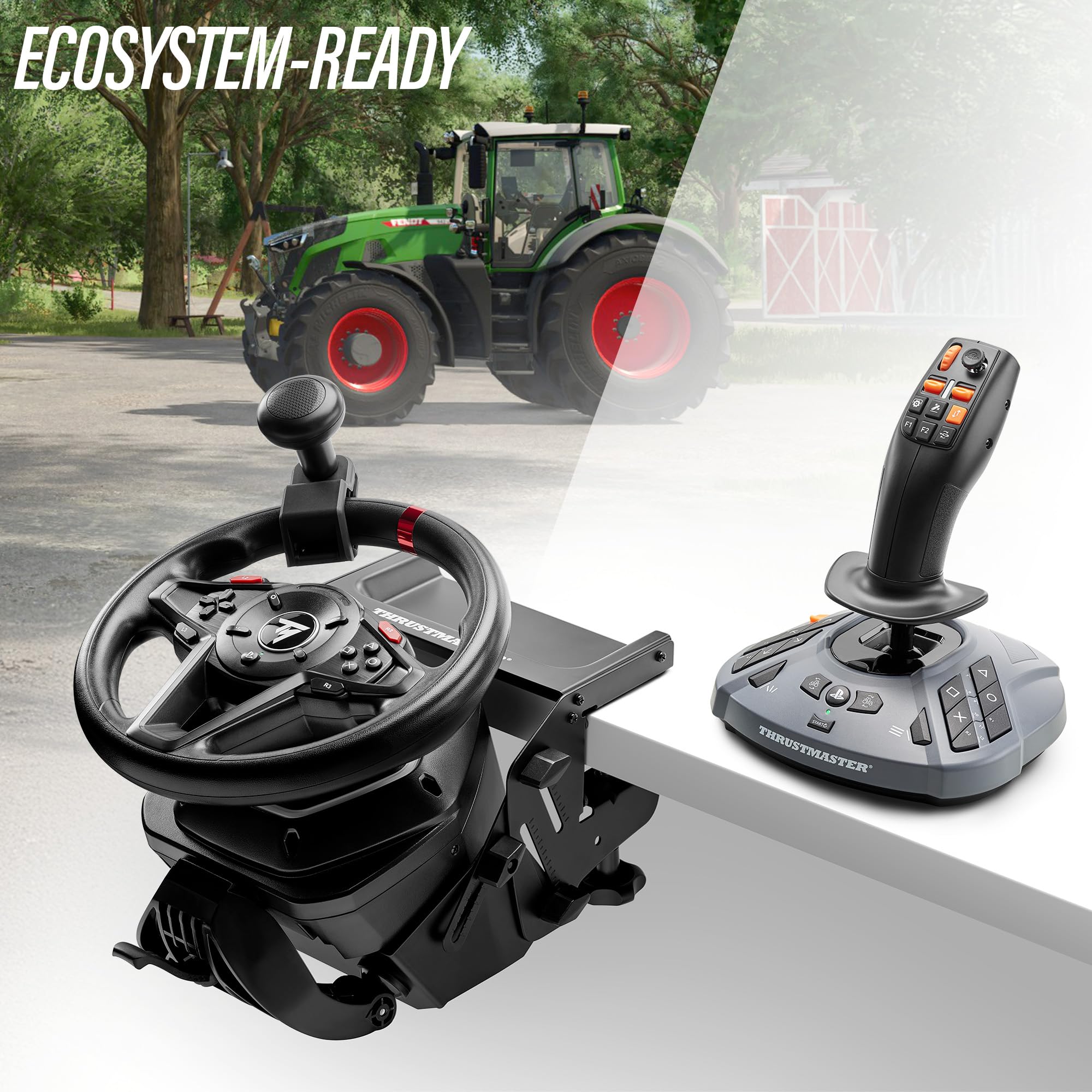 Thrustmaster SimTask FarmStick Multifunktionaler Joystick für Landwirtschaftssimulation PS5 PC