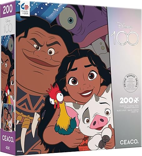 Miniatura 3 de Ceaco - Rompecabezas de 200 piezas con moana y selfies de Disney