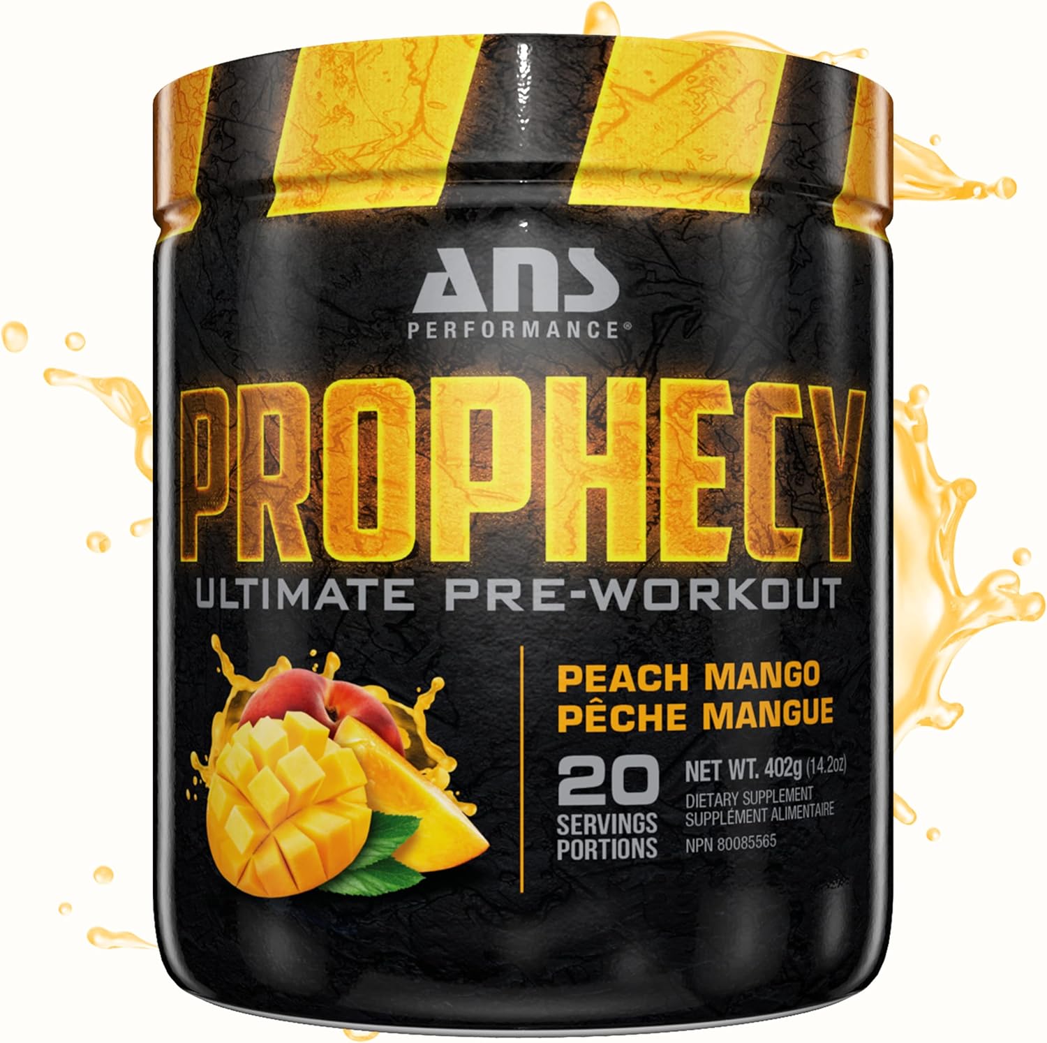 Prophecy Ultimate Pre-Workout Peach Mango