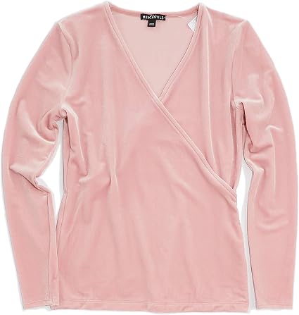 Velvet Fixed Wrap Top at Amazon 