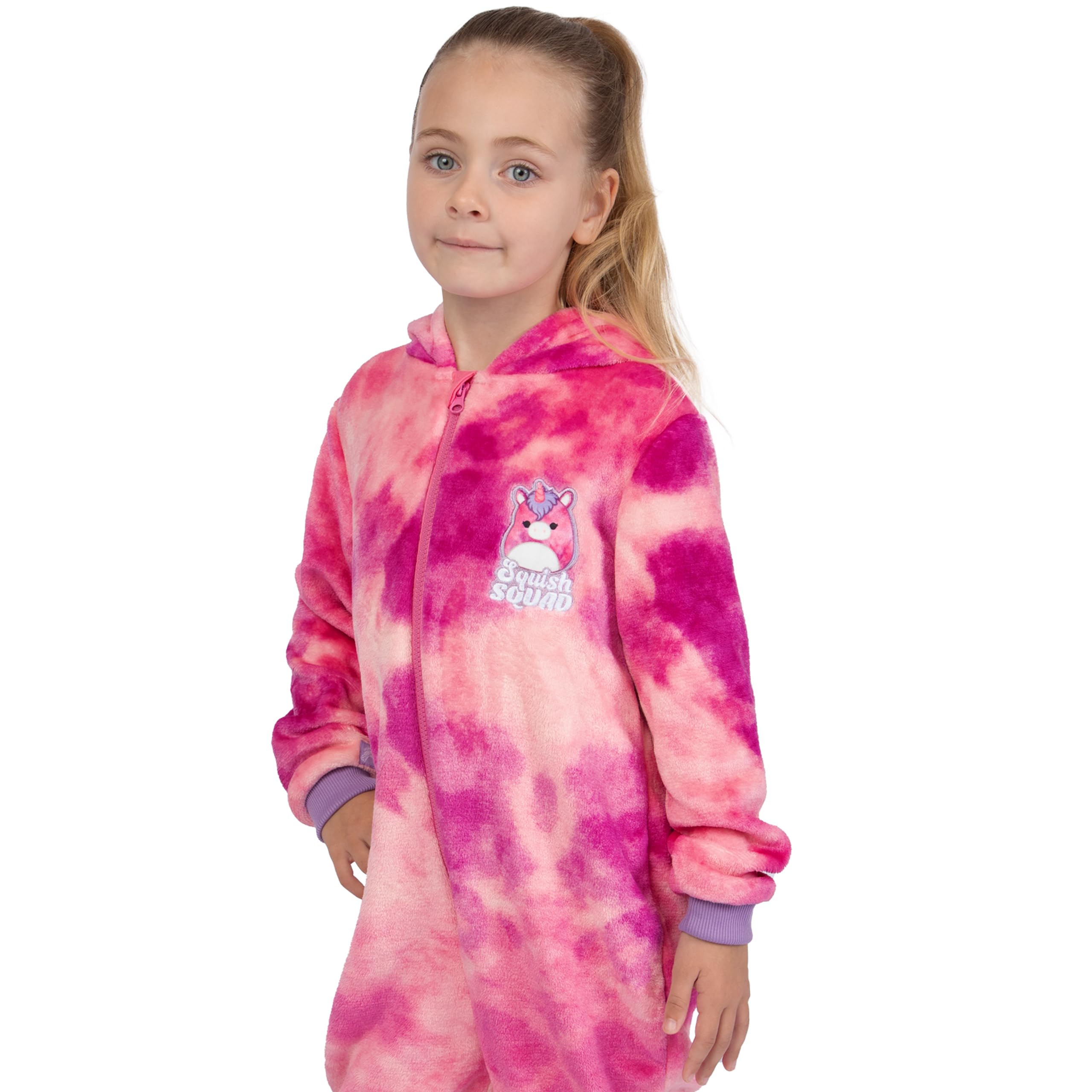 Squishmallows Pyjama Licorne Fille | Surpyjama Fille | Sombinaison Licorne Enfant | Licornes Surpyjama Polaire Enfant