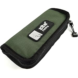 Borsa Da Pesca Zite Fishing Window Bag - Impermeabile, 23x16x6 Cm, Con Tasca Aggiuntiva, Nero-Verde - Foto 12