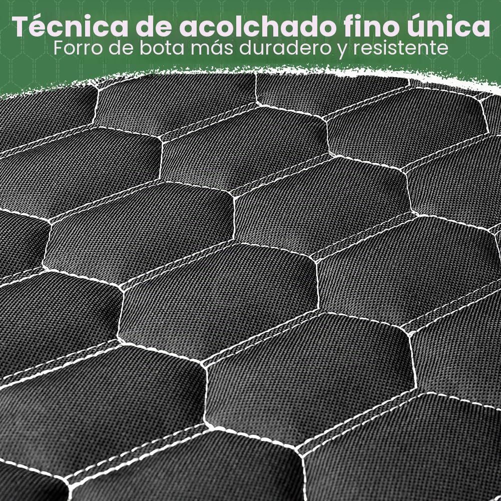 KYG Protector Maletero Coche Perro XXXL Antideslizante Impermeable con Protección Lateral Cubre Maletero Coche Resistente a la Suciedad Fácil de Limpiar Protector Maletero Camión, SUV, 195 x 105 cm