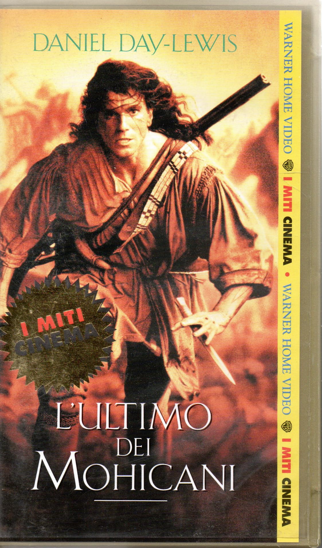 VHS L'ultimo dei Mohicani Daniel Day Lewis 1992 I Miti Cinema