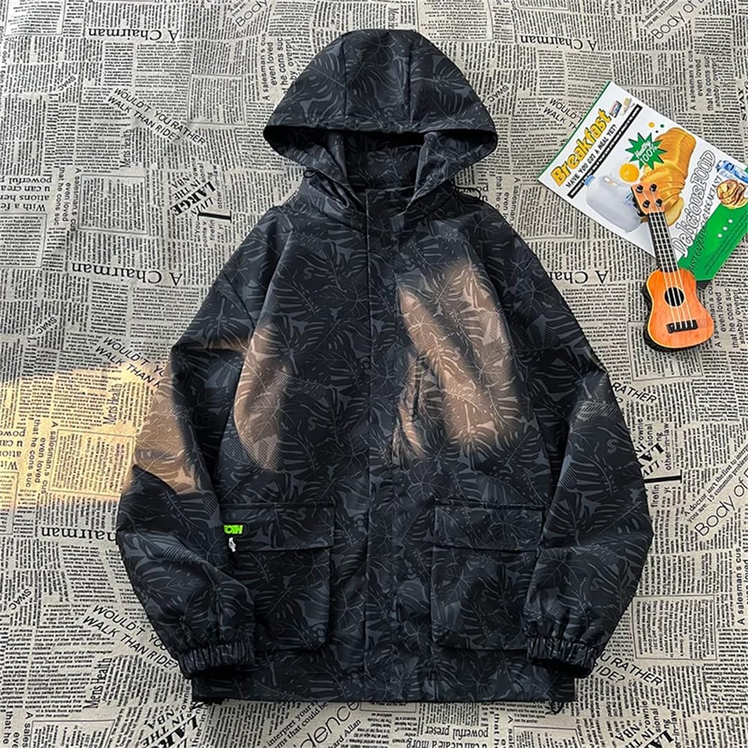 Men's Sports Outdoor Mountaineering Tourism Leisure With Loose Climbing Hiking Camping Trekking Storm Jacket