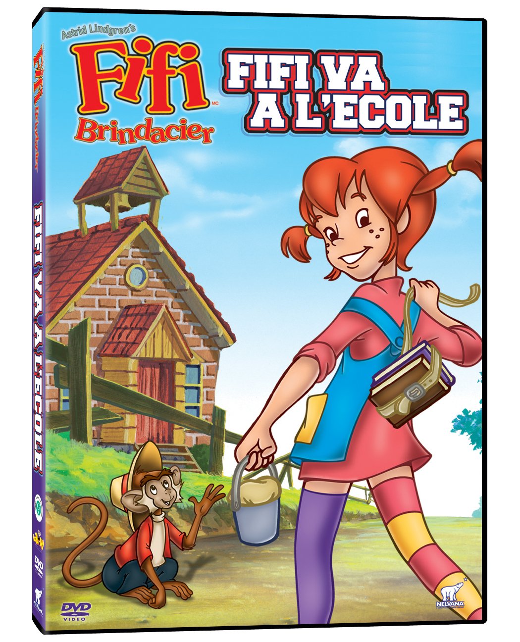 Fifi Brindacier Fifi va à l'école [DVD]