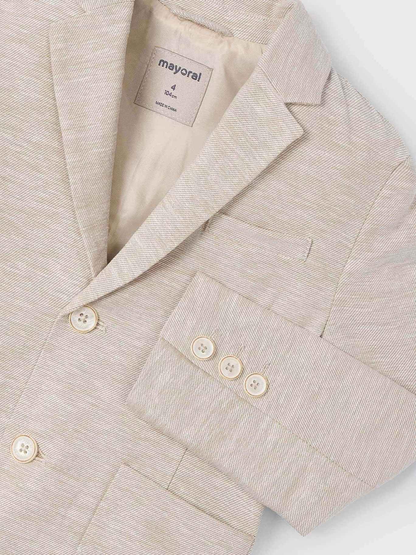 Mayoral Americana Lino Suiting para niño 4 años (104cm)