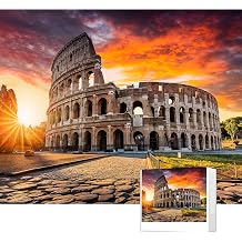 Jigsaw Puzzles 1000 Pieces - Puzzles for Adults - Colosseum Rome Italy Nature Scenery Impossible Hard Difficult Challenging Puzzles for Home Decor Birthday Party Gifts Toy for Men Women