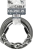 Vista 12 de BV Cable de Amarre para Perros de 30 Pies – Correa Resistente para Perros de hasta 125 Libras – Reflectante y Libre de Óxido con Clips Giratorios