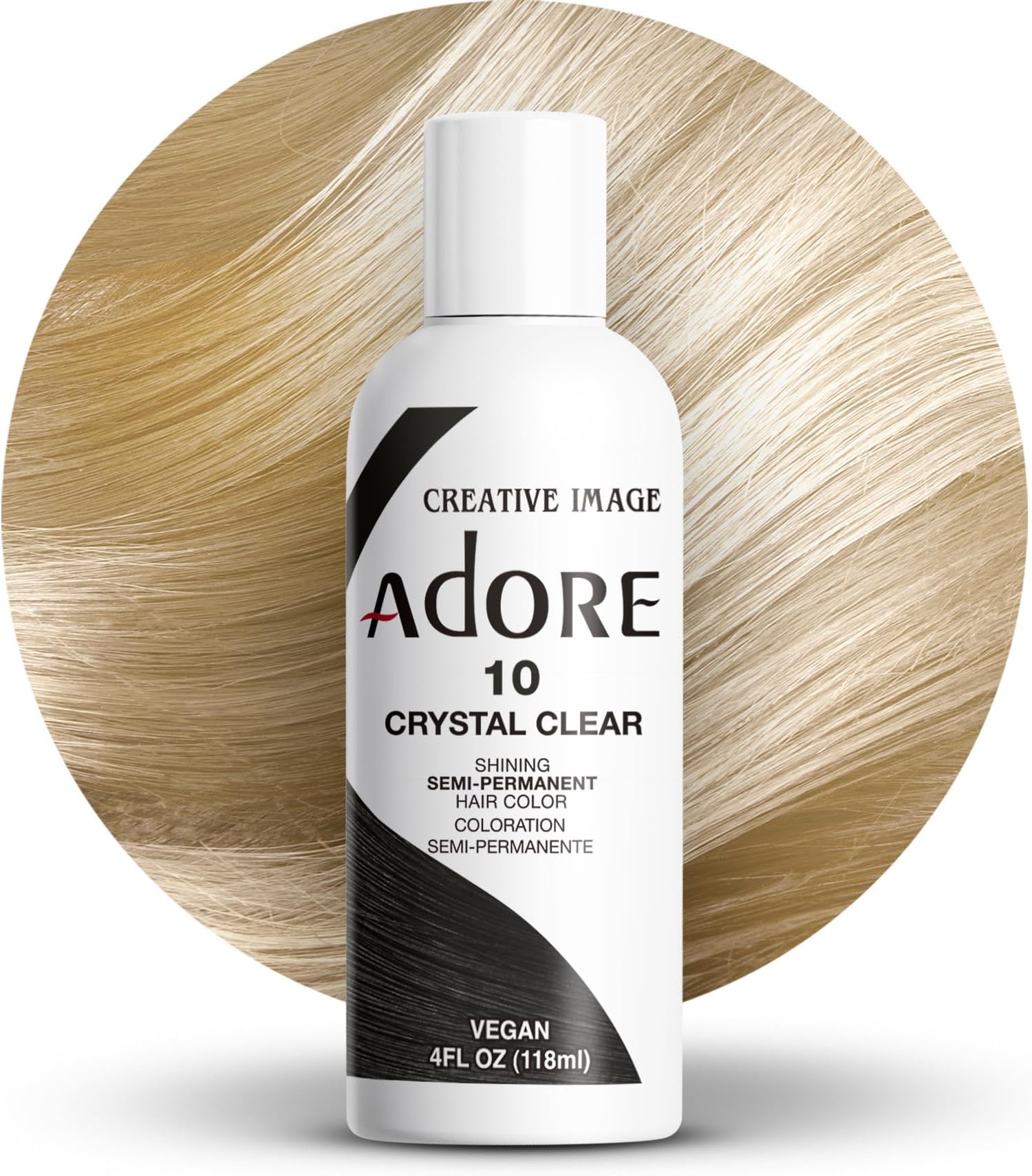 Adore Creative Image Hair Color #10 Crystal Clear AD